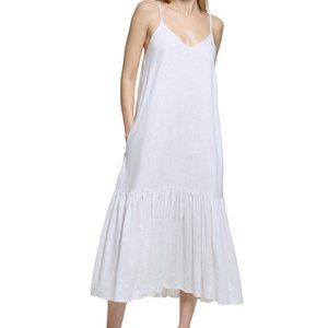 DKNY V-Neck Maxi Dress